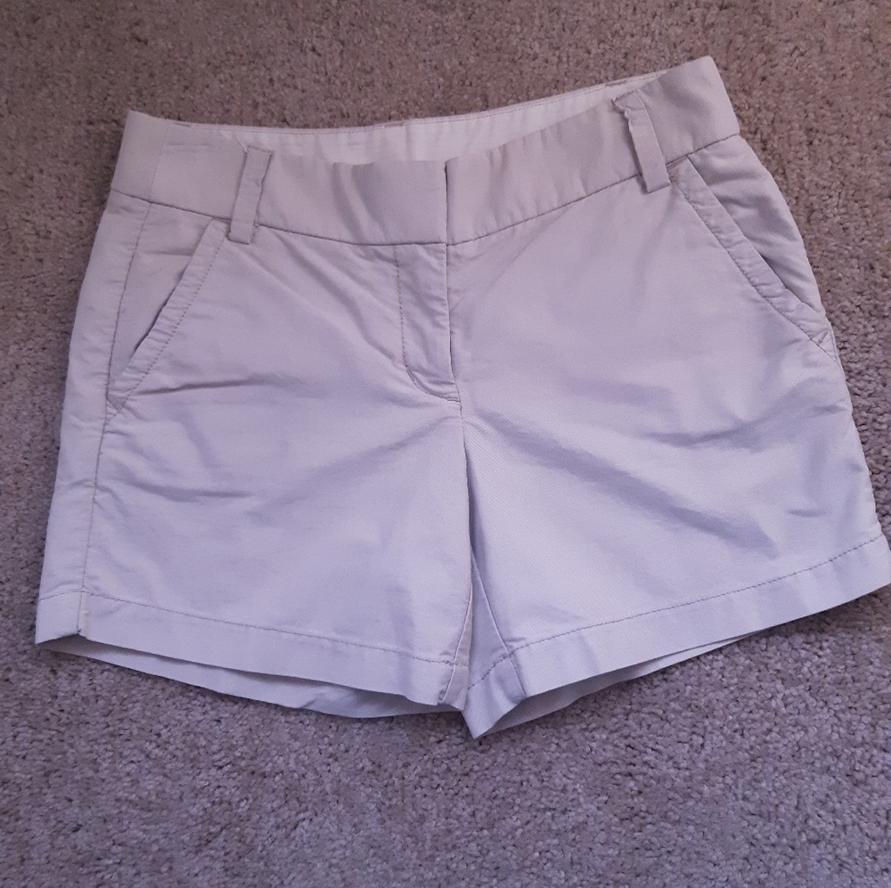 J. Crew Oxford Style Khaki Shorts
